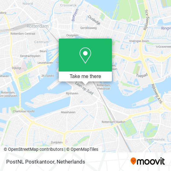 PostNL Postkantoor map