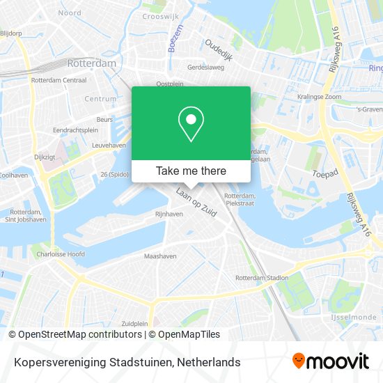 Kopersvereniging Stadstuinen map