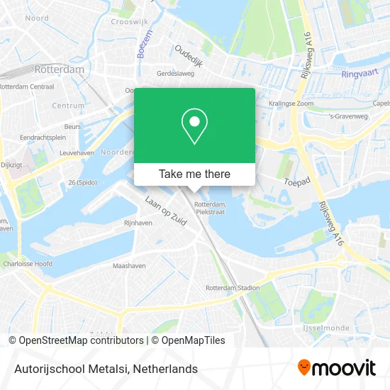 Autorijschool Metalsi map