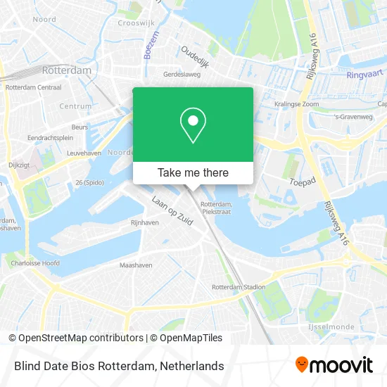 Blind Date Bios Rotterdam map