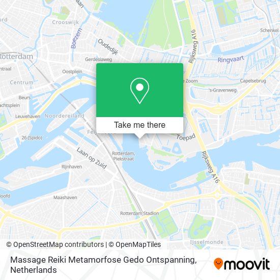 Massage Reiki Metamorfose Gedo Ontspanning map