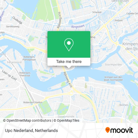 Upc Nederland map