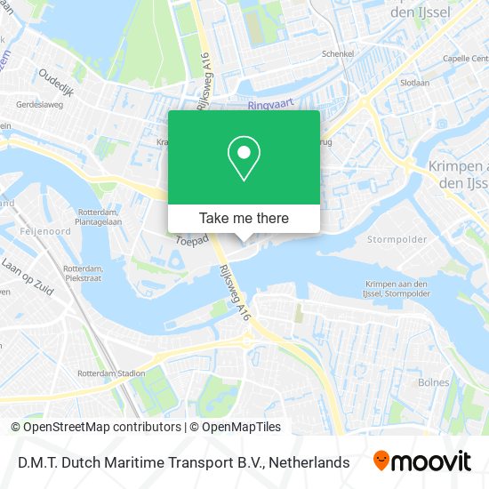 D.M.T. Dutch Maritime Transport B.V. map