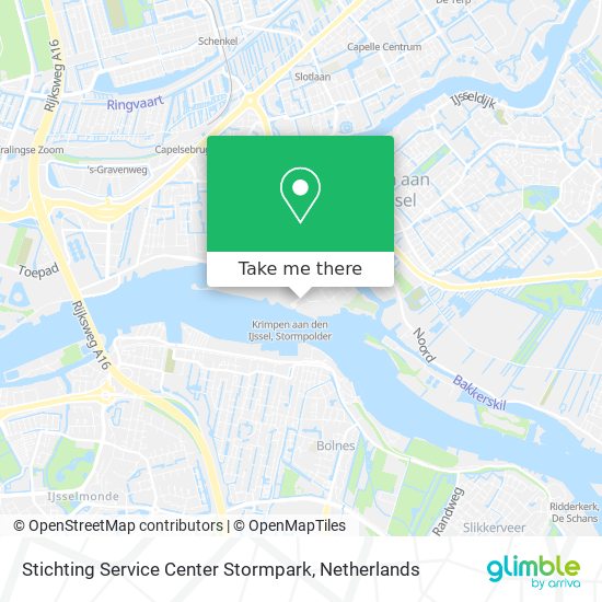 Stichting Service Center Stormpark map