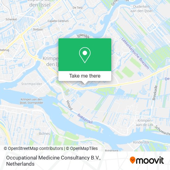 Occupational Medicine Consultancy B.V. map