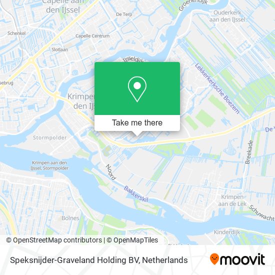 Speksnijder-Graveland Holding BV map