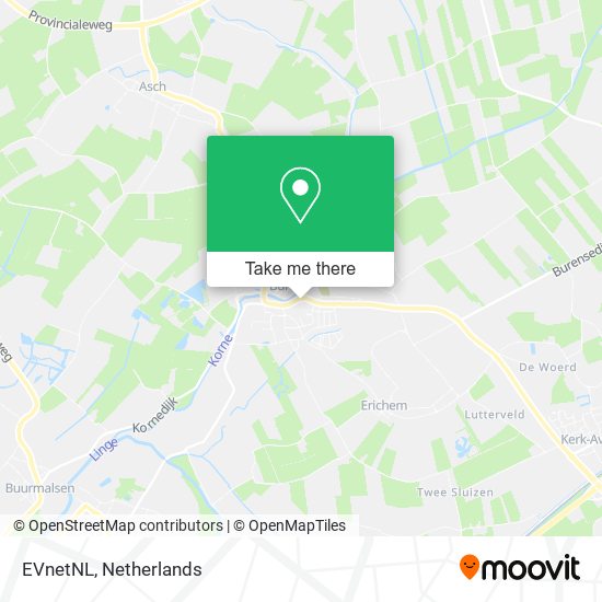 EVnetNL map