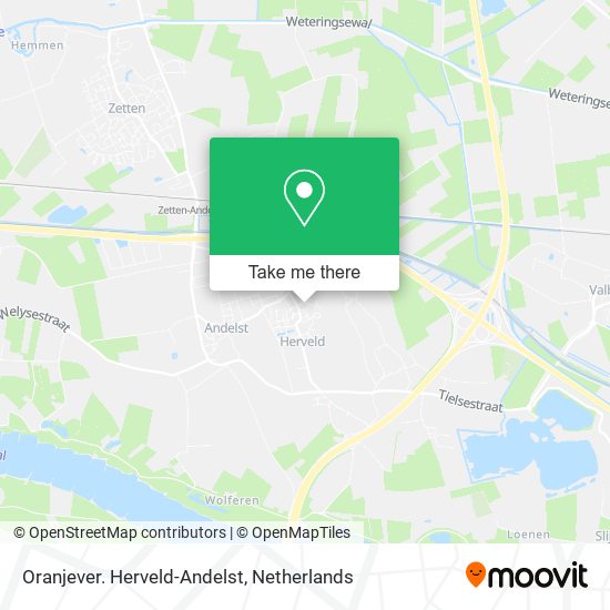 Oranjever. Herveld-Andelst map