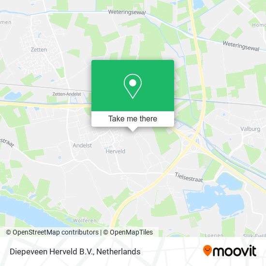 Diepeveen Herveld B.V. Karte