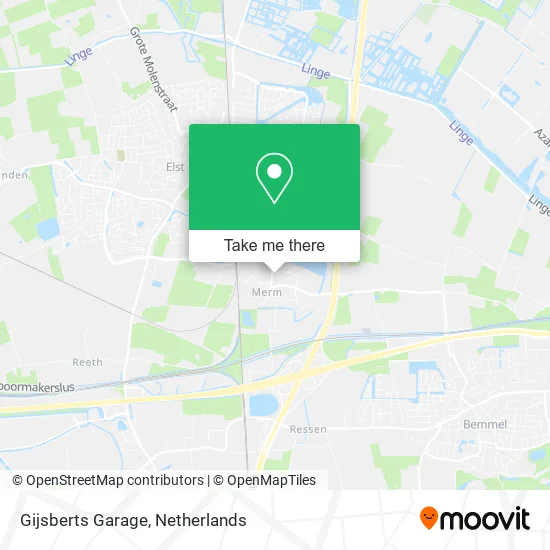 Gijsberts Garage map