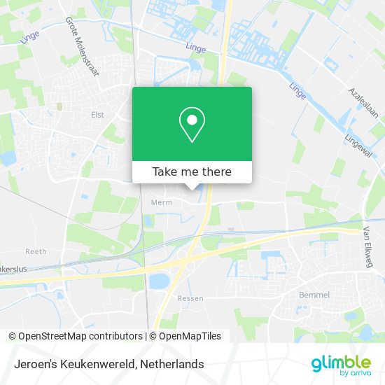 Jeroen's Keukenwereld Karte