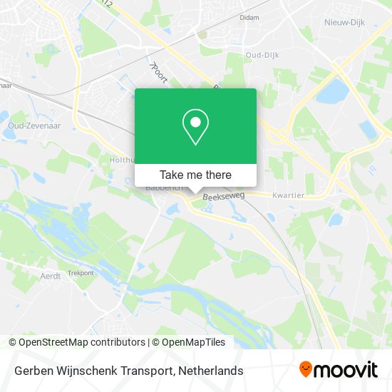 Gerben Wijnschenk Transport map