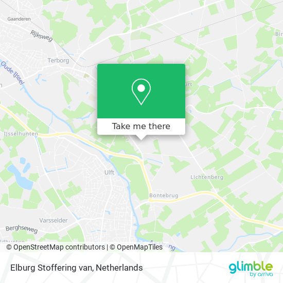 Elburg Stoffering van map