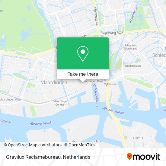 Gravilux Reclamebureau map