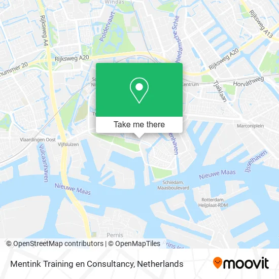 Mentink Training en Consultancy map