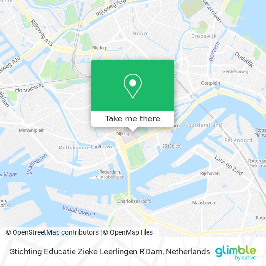 Stichting Educatie Zieke Leerlingen R'Dam Karte