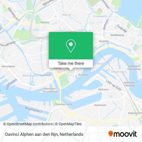 Davinci Alphen aan den Rijn map
