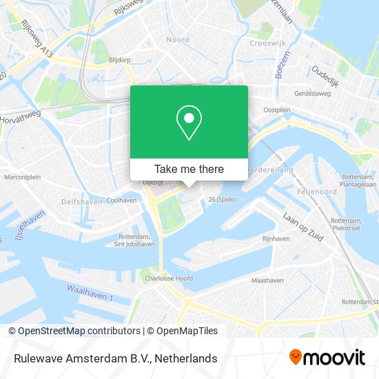Rulewave Amsterdam B.V. Karte