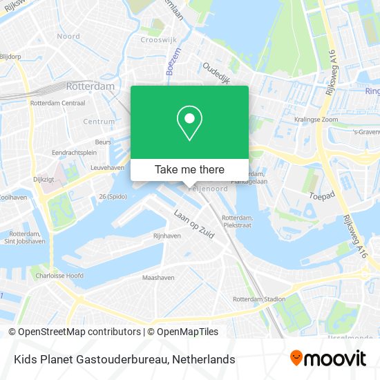 Kids Planet Gastouderbureau map