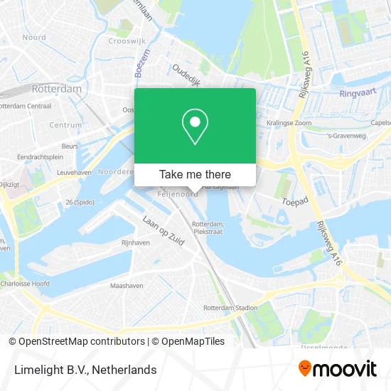 Limelight B.V. map