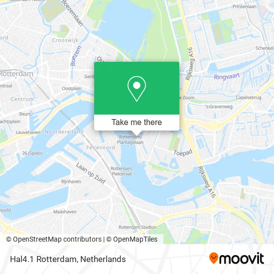 Hal4.1 Rotterdam map