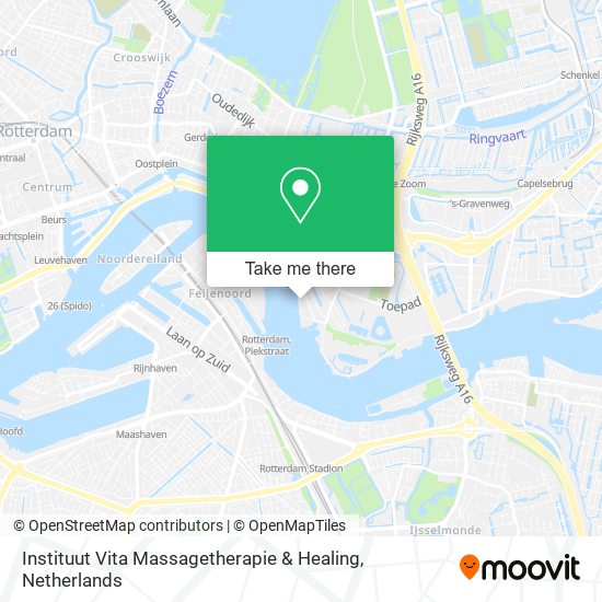 Instituut Vita Massagetherapie & Healing map