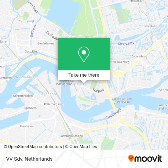 VV Sdv map