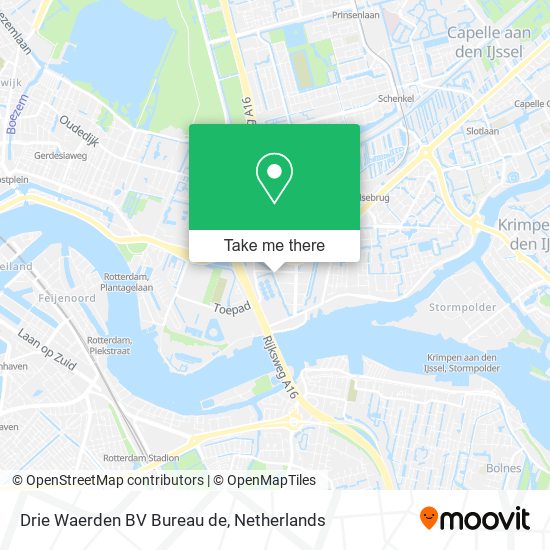 Drie Waerden BV Bureau de map