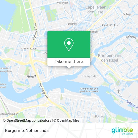 Burgerme map