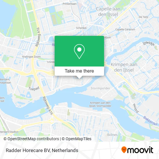 Radder Horecare BV map