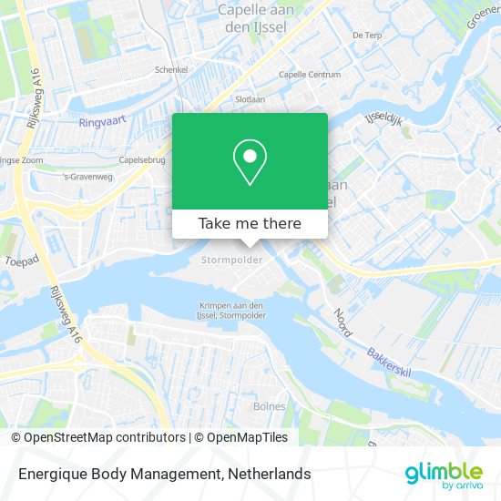 Energique Body Management map