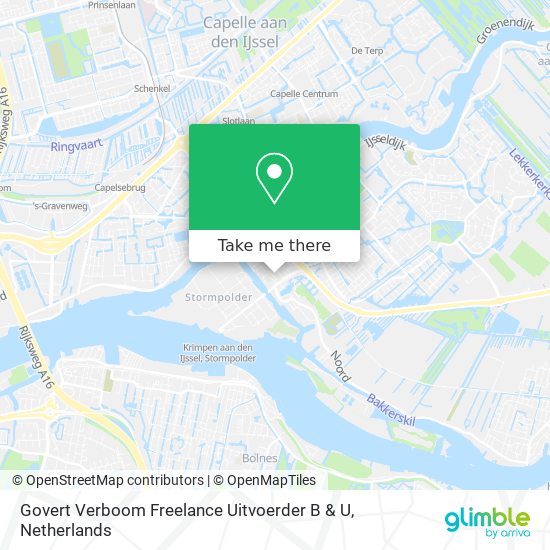 Govert Verboom Freelance Uitvoerder B & U map