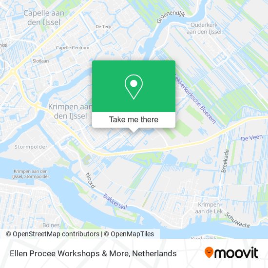 Ellen Procee Workshops & More map