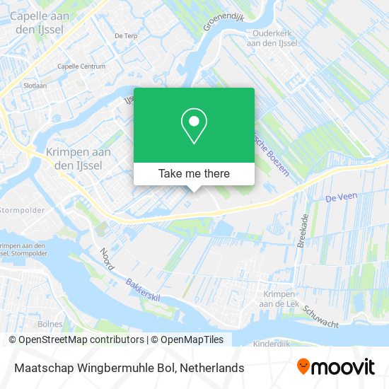 Maatschap Wingbermuhle Bol map