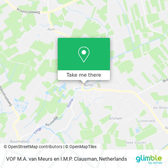 VOF M.A. van Meurs en I.M.P. Clausman map