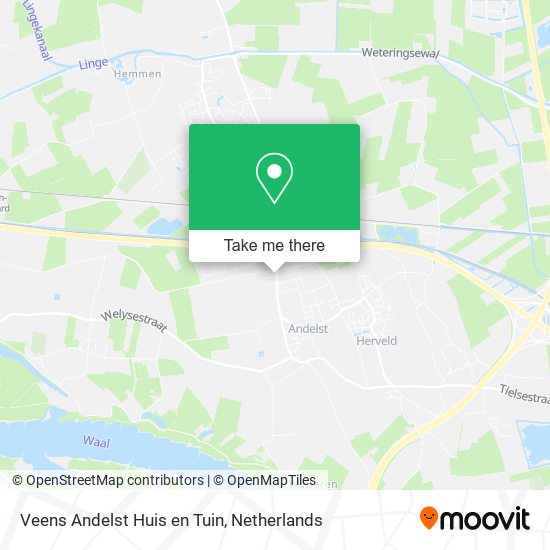 Veens Andelst Huis en Tuin map