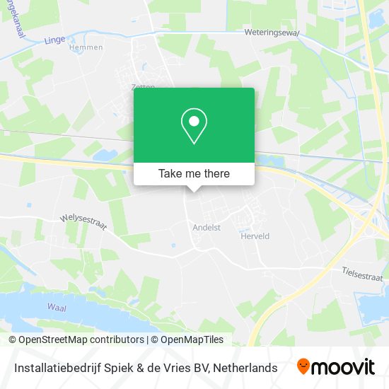 Installatiebedrijf Spiek & de Vries BV map