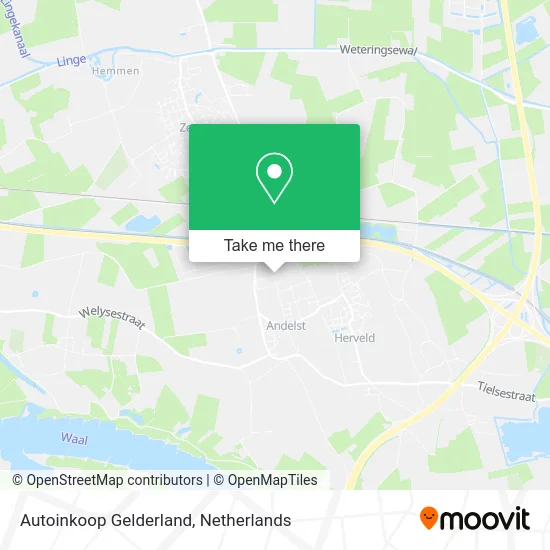 Autoinkoop Gelderland Karte
