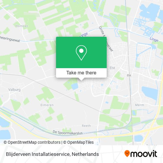 Blijderveen Installatieservice map