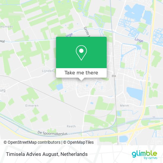 Timisela Advies August map