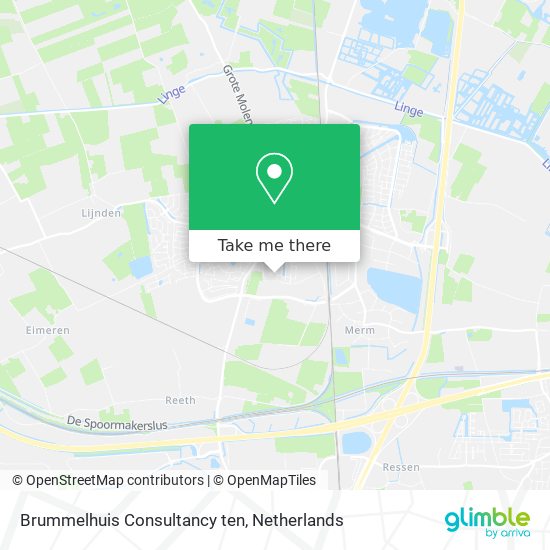Brummelhuis Consultancy ten map