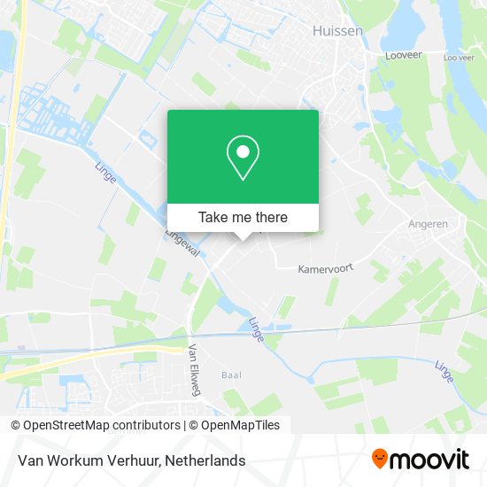 Van Workum Verhuur map