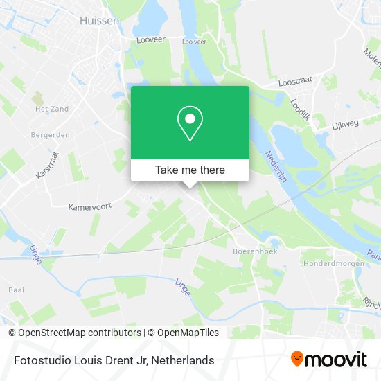 Fotostudio Louis Drent Jr map