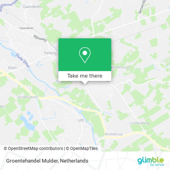 Groentehandel Mulder Karte