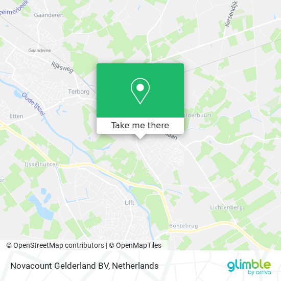 Novacount Gelderland BV map