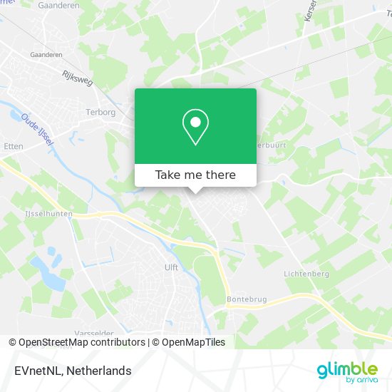 EVnetNL map