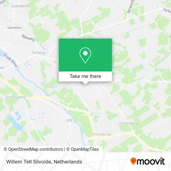 Willem Tell Silvolde map