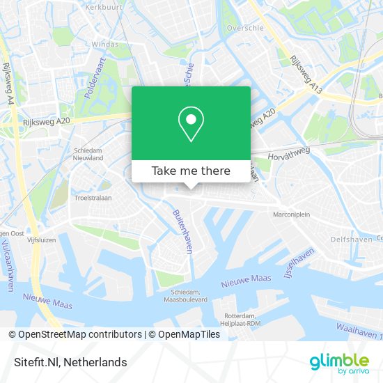 Sitefit.Nl map