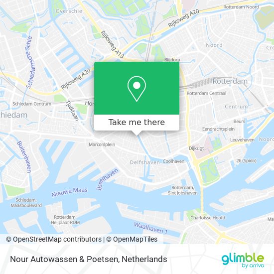 Nour Autowassen & Poetsen map