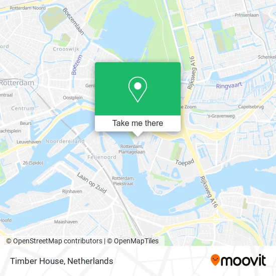Timber House map